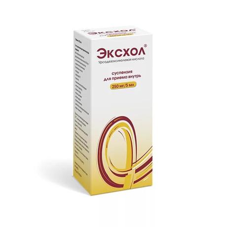 Фото Эксхол, суспензия для приема внутрь, 250 мл