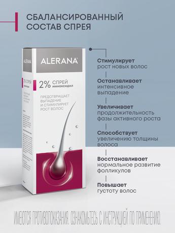Фото Алерана, спрей 2%, 60 мл