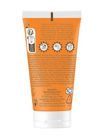Фото Avene солнцезащитный крем тонирующий SPF50+, 50 мл