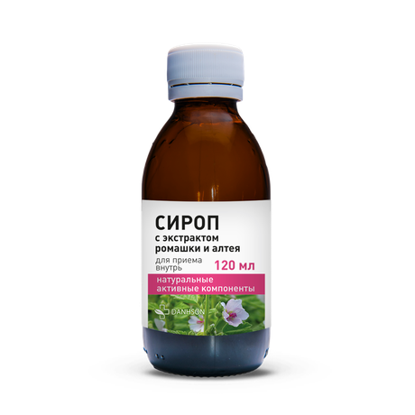 Фото Звездочка, сироп с экстрактом ромашки и алтея 120 мл