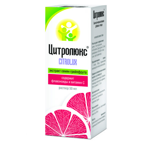 Фото Цитролюкс раствор, флакон 50 мл, 1 шт.