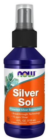 Фото NOW Коллоидное серебро 118 мл, 1 шт.