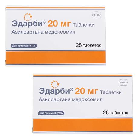 Фото Набор 2уп Эдарби таблетки 20мг 28шт