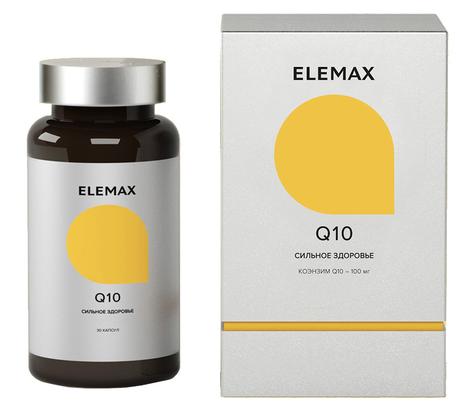Фото ELEMAX Коэнзим Q10, капсулы массой 300 мг, 60 шт.