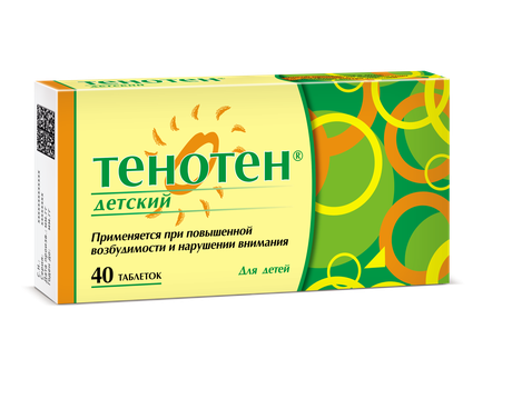 Фото Тенотен детский, таблетки для рассасывания, 40 шт.