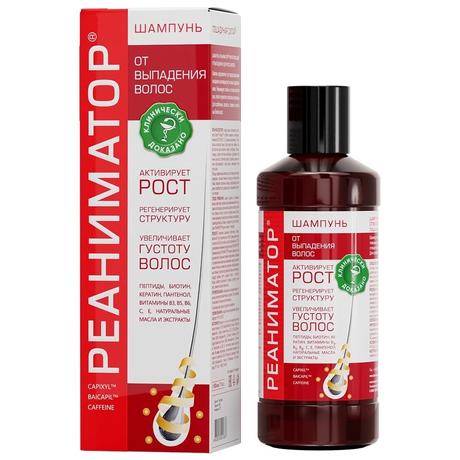 Фото Лошадиная сила Реаниматор, шампунь от выпадения и для роста волос, 250 мл