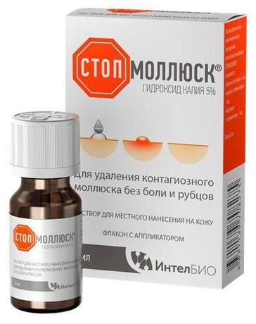 Фото Стопмоллюск, раствор 5 мл, 1 шт.