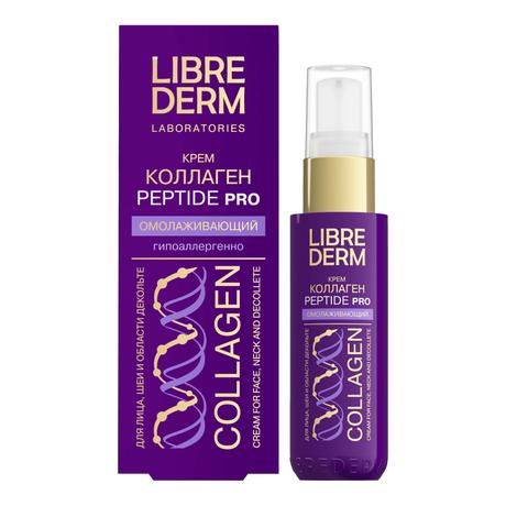 Фото Либридерм Коллаген, крем для лица, шеи и декольте омолаживающий, 50 мл