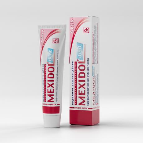 Фото Мексидол Дент Актив, зубная паста, 65 г