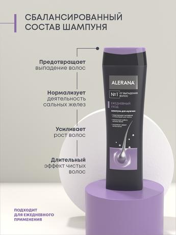 Фото Алерана, шампунь для мужчин Ежедневный уход, 250 мл