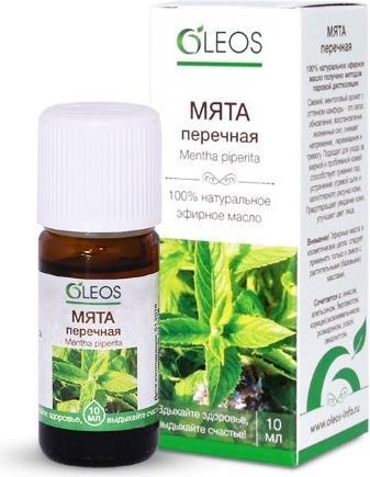 Фото Oleos, эфирное масло мяты перечной, 10 мл