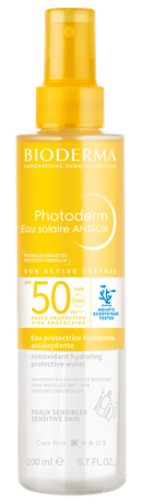 Фото Биодерма фотодерм, спрей солнцезащитный антиоксидантный увлажняющий SPF50, 200 мл