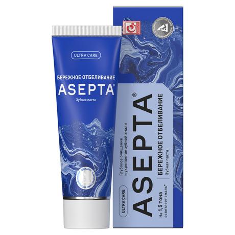Фото Асепта Plus Бережное Отбеливание, зубная паста, 75 мл