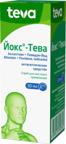 Фото Йокс-Тева, спрей, 30 мл