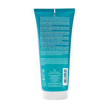 Фото Ducray Keracnyl, гель для лица и тела очищающий, 200 мл