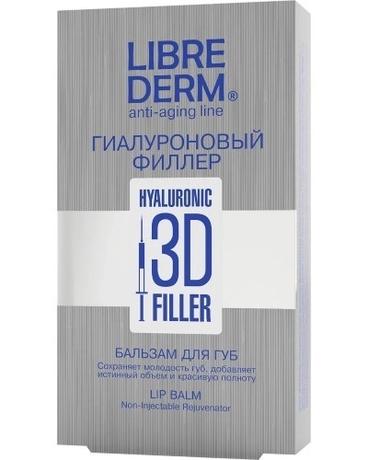 Фото Librederm Гиалуроновый 3D филлер, бальзам для губ 20 мл