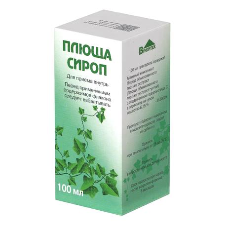 Фото Плюща сироп, 100 мл