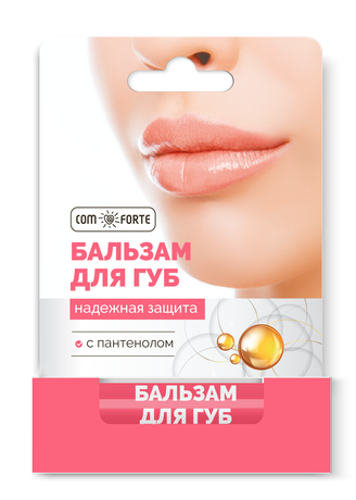 Фото Бальзам для губ ComForte Надежная защита, 4.2 г