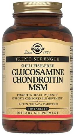 Фото Солгар, Комплекс глюкозамина, хондроитина и МСМ, таблетки, 120 шт.