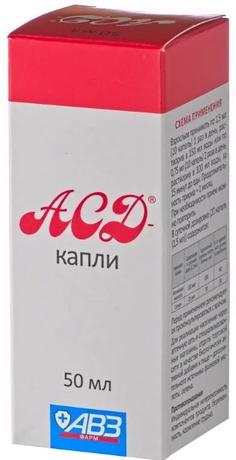Фото АСД-капли, жидкость, флакон 50 мл, 1 шт.