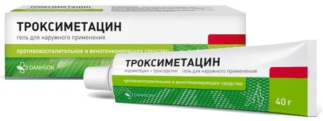 Фото Троксиметацин, гель, 40 г
