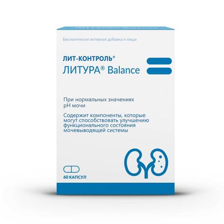 Фото Лит-Контроль Литура Balance, капсулы 692 мг, 60 шт.
