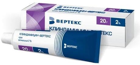 Фото Клиндамицин, крем вагинальный 2% 20 г, 1 шт.