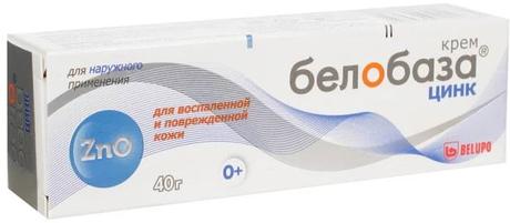 Фото Белобаза цинк, крем, 40 г