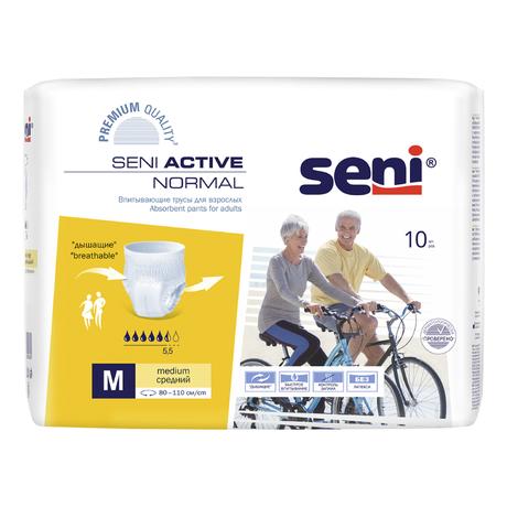 Фото Seni Active Normal, трусы впитывающие (M), 10 шт.