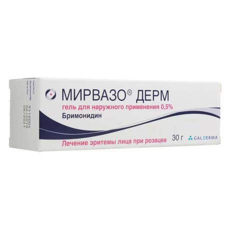 Фото Мирвазо Дерм, гель 0.5%, 30 г