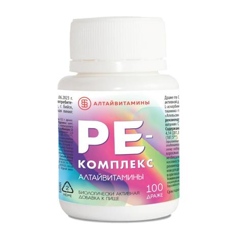 Фото Ре-комплекс Алтайвитамины, драже массой 0,5 г, 100 шт.
