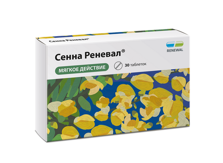 Фото Сенна Реневал, таблетки, 30 шт.