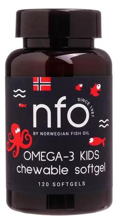 Фото NFO Омега-3 с витамином D, жевательные капсулы 120 шт.