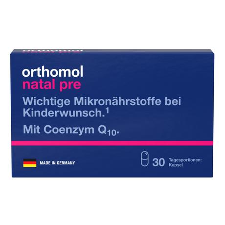 Фото Ортомоль Натал Пре, капсулы 30 шт.