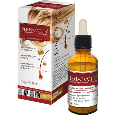 Фото Ринфолтил Силекс, лосьон для женщин с кремнием, 100 мл