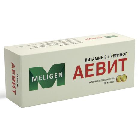 Фото Аевит, капсулы, 30 шт.