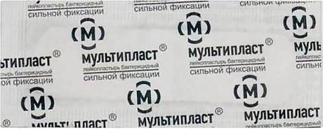 Фото Мультипласт, пластырь бактерицидный сильной фиксации 1.9 см х 7.2 см