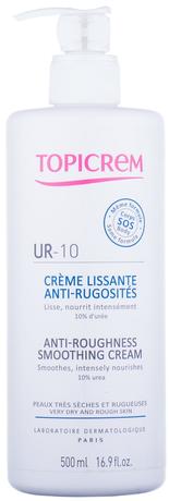 Фото Topicrem UR-10, крем для огрубевшей кожи смягчающий, 500 мл, 1 шт.