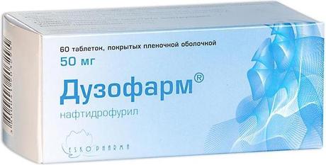 Фото Дузофарм таблетки, покрытые пленочной оболочкой 50 мг, 60 шт.