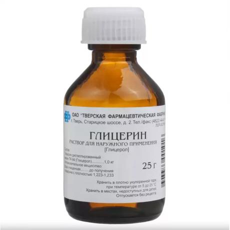 Фото Глицерин, раствор для наружного применения, 25 г.