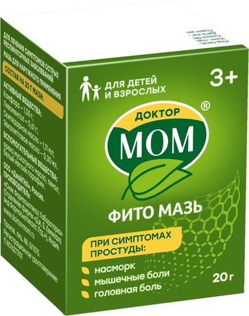 Фото Доктор Мом Колд Раб, мазь 20 г