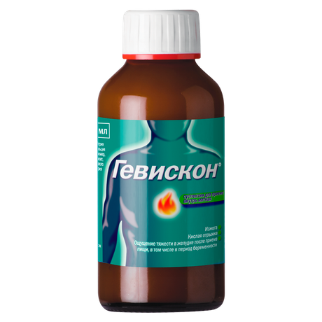 Фото Гевискон, суспензия (мята) 300 мл