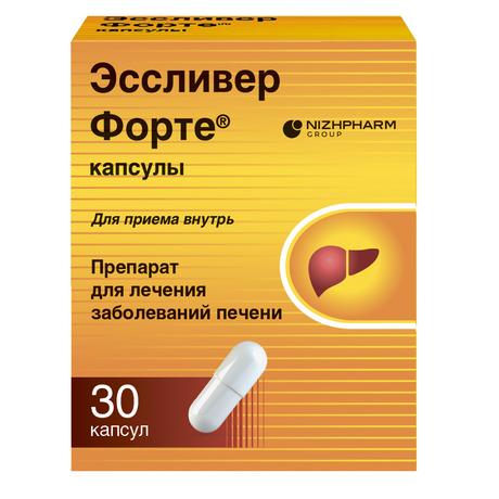 Фото Эссливер форте, капсулы, 30 шт.