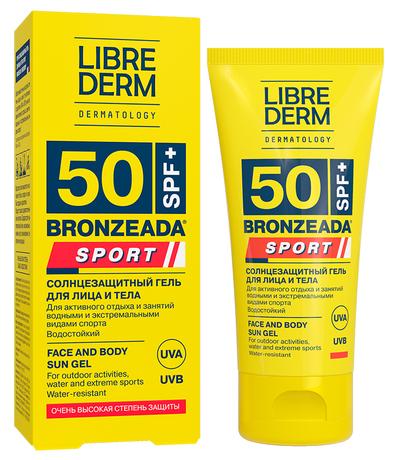 Фото Либридерм Бронзиада Спорт, гель солнцезащитный для лица и тела (SPF 50) 50 мл