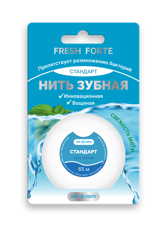 Фото Зубная нить ComForte Стандарт 65 м