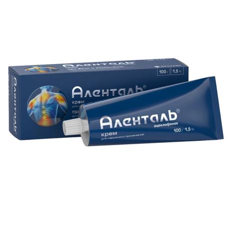Фото Аленталь, крем для наружного применения 1,5%, туба 100 г