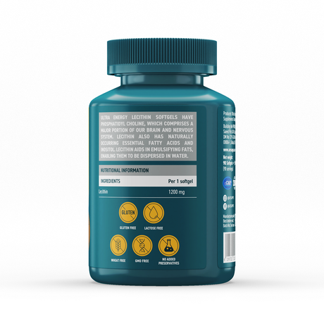 Фото UESUPPS Ультра Энерджи Лецитин, капсулы, 90 шт.