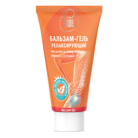 Фото  LEAF CODE, бальзам-гель релаксирующий, туба 150 мл
