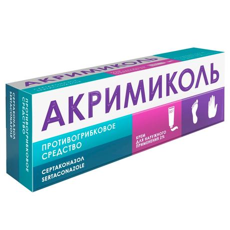 Фото Акримиколь, крем для наружного применения 2%, 30 г