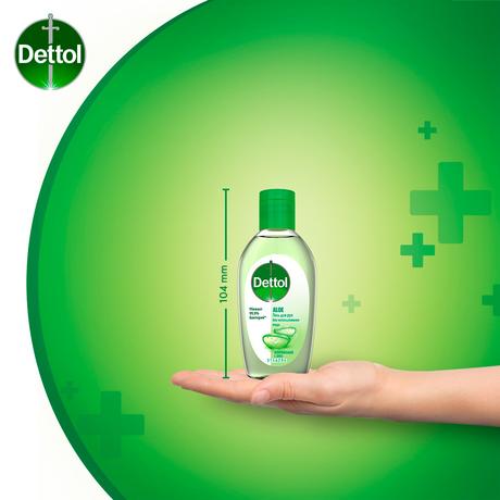 Фото Деттол, гель для рук с алоэ, 50 мл